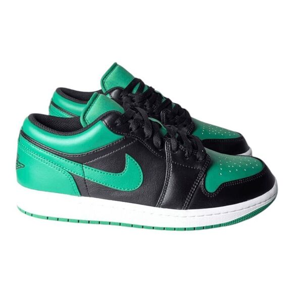 NWB NIKE Air Jordan 1 Low 'Lucky Green' Sneakers Size 8 - Picture 3 of 10